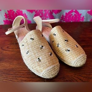 Kate Spade Bonnie Bee espadrille flats